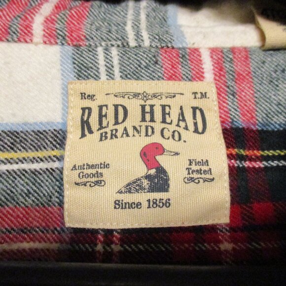 Red Head Brand Co. Men's Multi-Color Plaid Heavy Flannel Shirt Sz. 4XL - Picture 3 of 4
